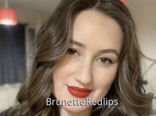 BrunetteRedlips