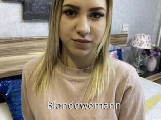 Blonddwomann